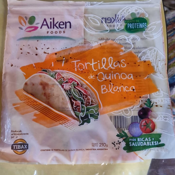 photo of Aiken Tortilla De Quinoa Blanca shared by @julipe92 on  12 Jan 2022 - review