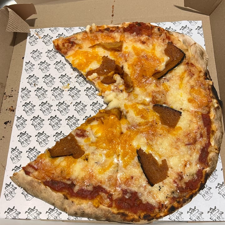 review photo of Fundamento pizza americana vegana shared by @nicorita on 15 Nov 2022 - review