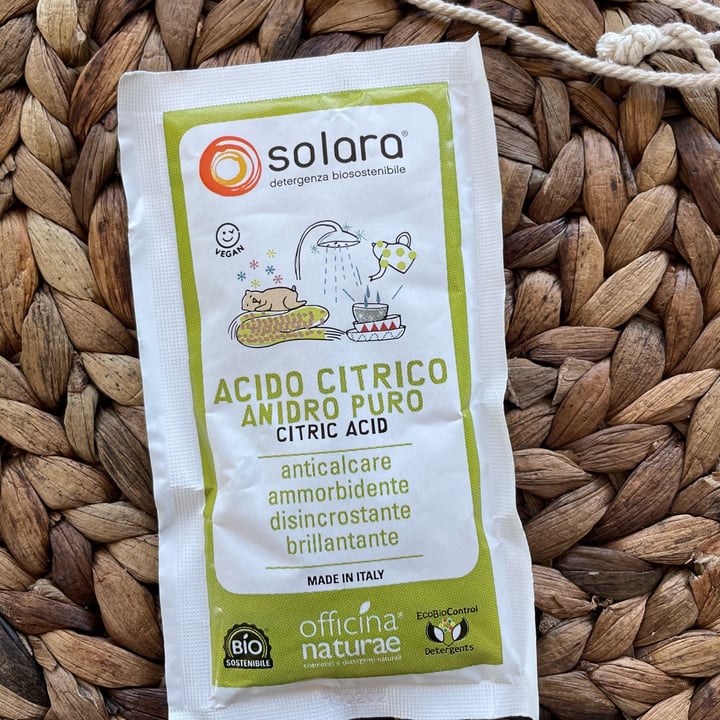 photo of Solara by Officina Naturae Acido citrico shared by @chezblanchette on  15 Jan 2022 - review