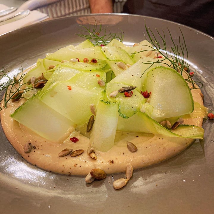 review photo of Néctar | Comida Afetiva CARPACCIO DE ABOBRINHA shared by @giboscheti on 02 Jun 2022 - review