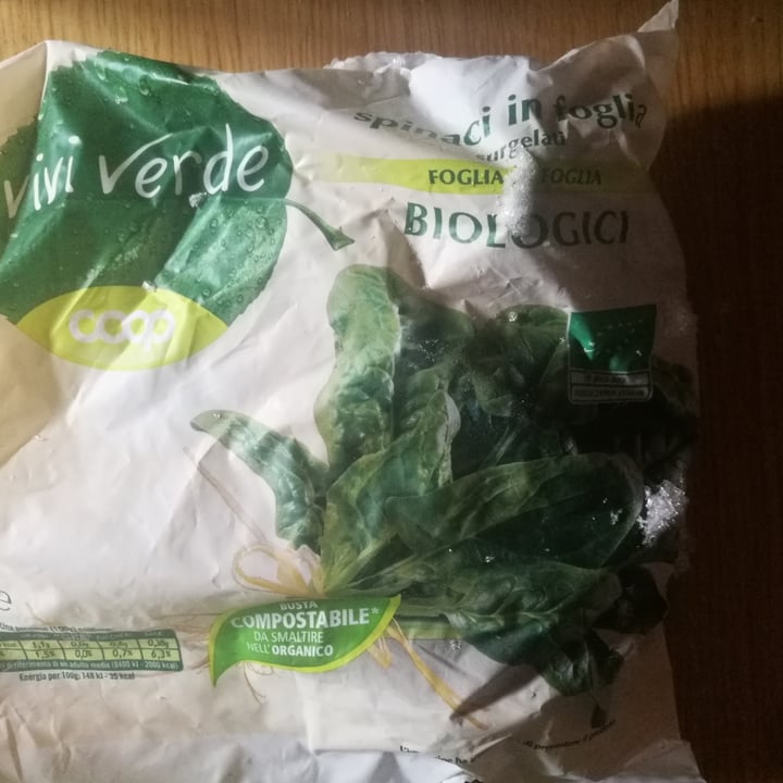 photo of Vivi Verde Coop Spinaci surgelati shared by @mauuu on  31 Mar 2022 - review