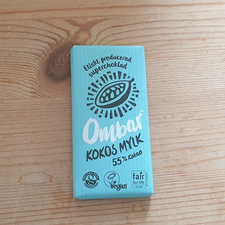 photo of Ombar Coco Mylk 55% Cacao shared by @amanada on  19 Oct 2021 - review
