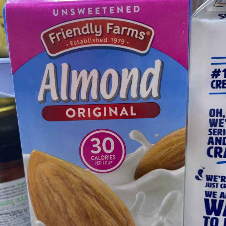 photo of Friendly Farms Almond Milk shared by @ae31 on  26 Sep 2022 - review