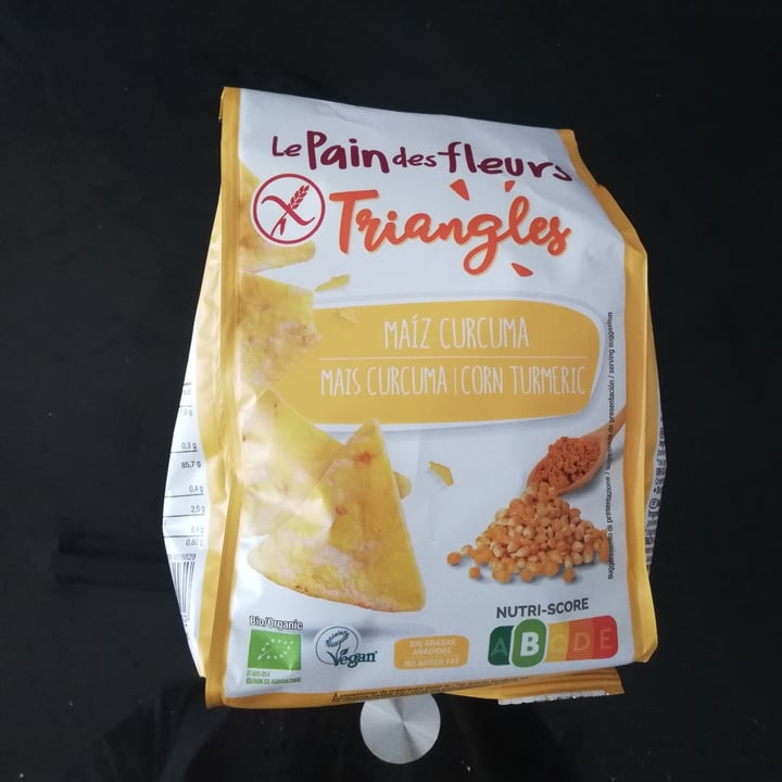 review photo of Le Pain des Fleurs Triángulos de maiz y curcuma shared by @miru on 26 Aug 2021 - review