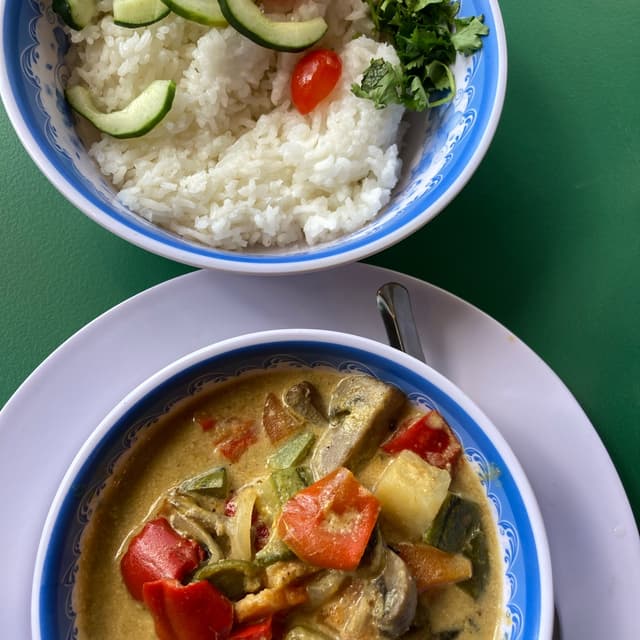 Photo du plat “Curry Amarillo Vegan”