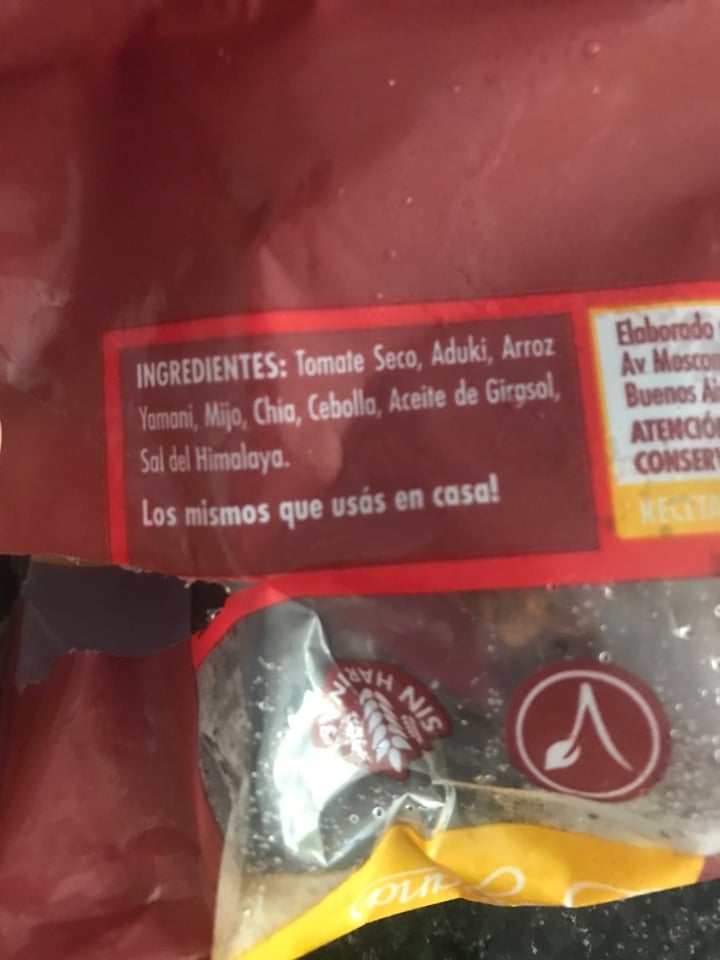 photo of Tienda Veggie Hamburguesas de Tomate Seco shared by @rochivazquez on  22 Mar 2020 - review