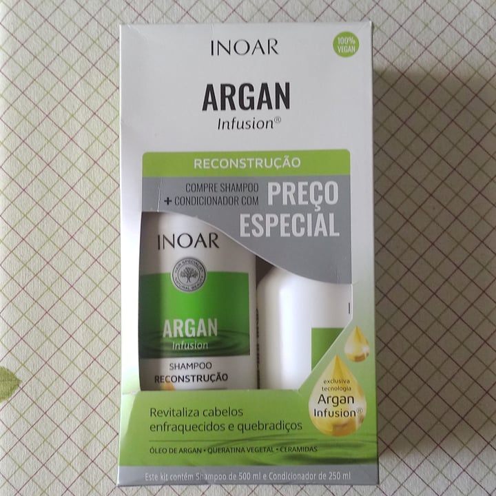 review photo of Inoar Argan Infusion shared by @ligiagomes on 12 Aug 2022 - review