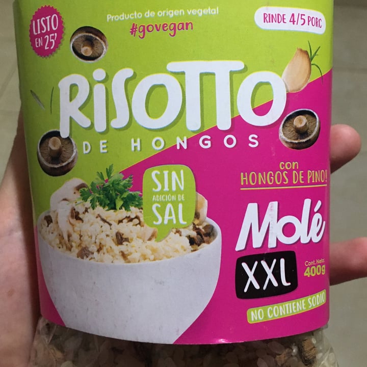 photo of Molé Risotto De Hongos shared by @evayufera on  02 Aug 2022 - review