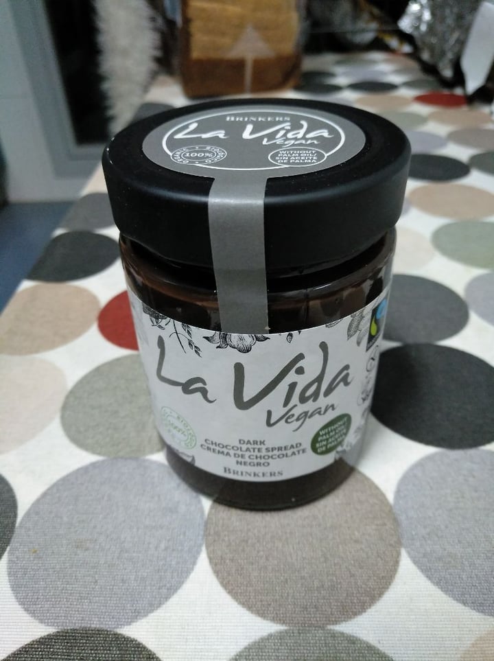 photo of La Vida Vegan Crema De Chocolate Negro shared by @salvatorembel on  27 Mar 2020 - review
