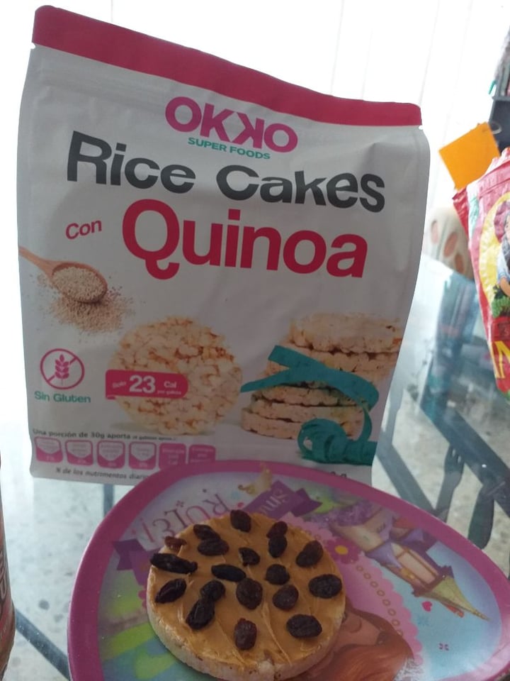 photo of Okko Super Foods Rice Cakes con Quinoa shared by @irreverente on  12 Dec 2019 - review