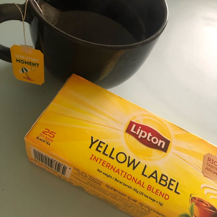 photo of Lipton Lipton Yellow Label Tea shared by @r3ddrag0n on  20 Oct 2021 - review