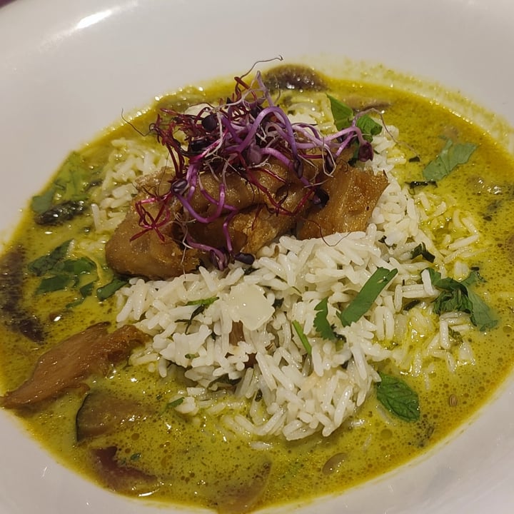 review photo of Restaurante Baobab S.L. Vermicelli al curry verde shared by @babel21 on 02 May 2022 - review