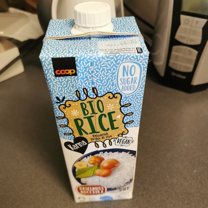 review photo of Coop Karma Rice milk Hazelnut shared by @mayaralila on 30 Jun 2021 - review