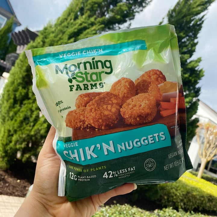 photo of MorningStar Farms Veggie Chik’ N Nuggets shared by @valeeeryh on  31 Jan 2021 - review