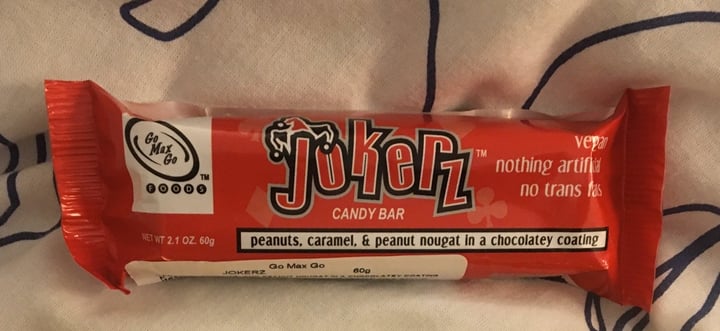 photo of Go Max Go Foods Jokerz (Candy Bar) shared by @920027163219592 on  04 Mar 2020 - review