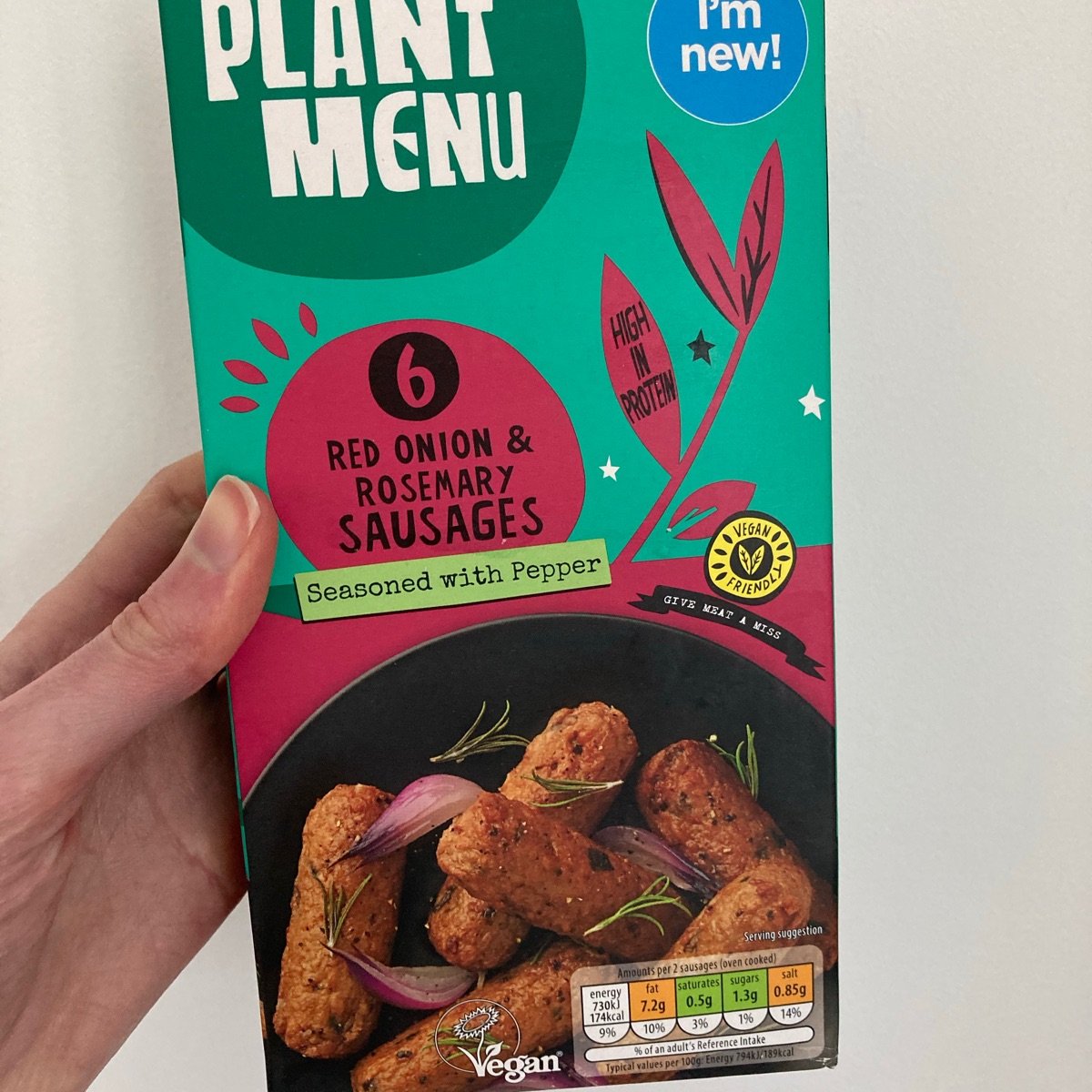 ALDI Plant Menu Onion & Rosemary Sausages Reviews abillion