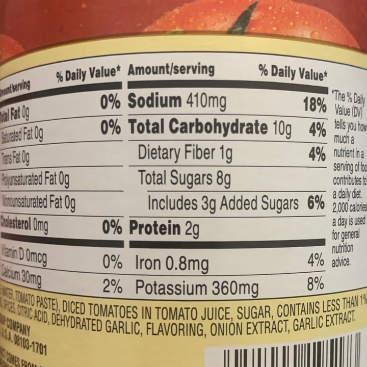 review photo of Prego Prego Lower Calorie Traditional Pasta Sauce shared by @inkymycat on 31 Aug 2021 - review