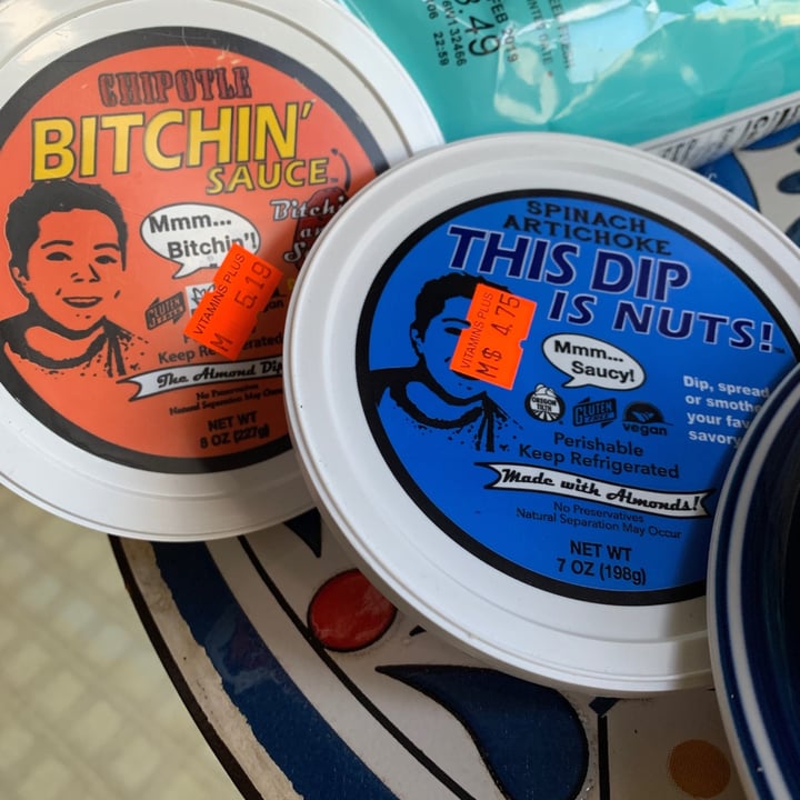 review photo of Bitchin' Sauce Spinach Artichoke 'This dip is nuts!' shared by @tabbymagic on 01 May 2020 - review