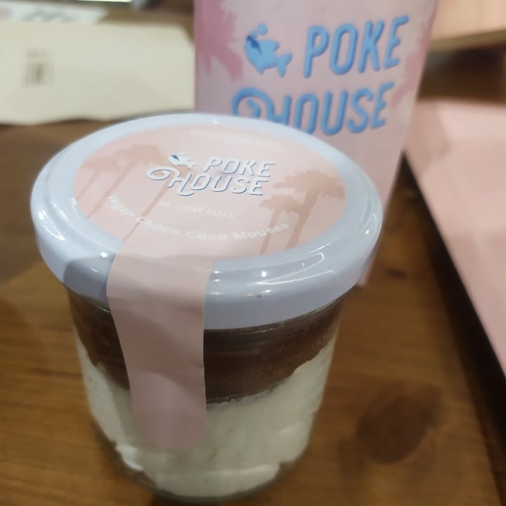 photo of Poke House - Elnos vegan choco coco mousse shared by @saracente on  29 Oct 2022 - review