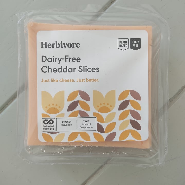 photo of Herbivore Dairy Free Cheddar Slices shared by @anxietea on  17 Apr 2022 - review