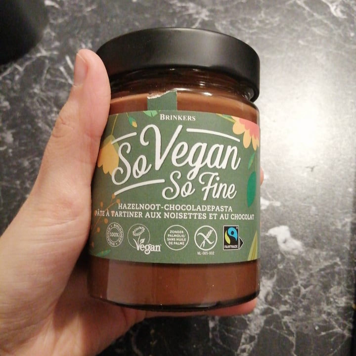 review photo of Brinkers Hazelnut Chocolate Spread shared by @giulsriv on 15 Feb 2022 - review