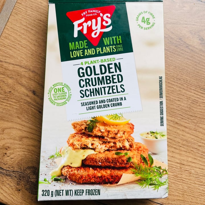 photo of Fry's Family Food Golden Crumbed Schnitzels shared by @amberjo on  23 Sep 2021 - review