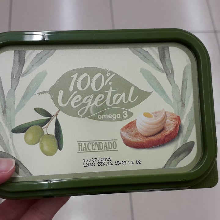 photo of Hacendado Margarina Vegetal shared by @kalidia on  22 Dec 2020 - review