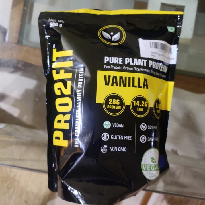 photo of Pro2fit Plant based protein shared by @varadc on  25 Jul 2021 - review