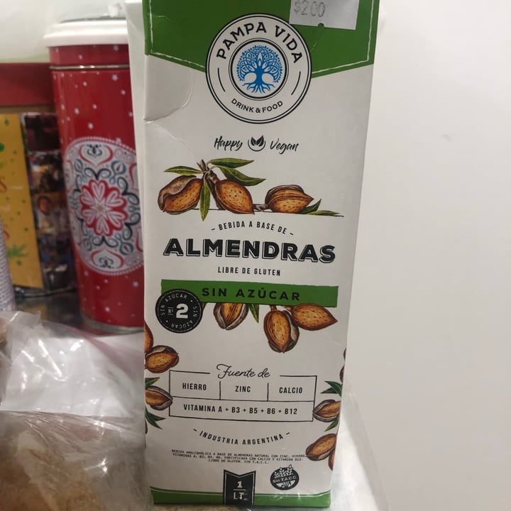 review photo of Pampa Vida Leche de Almendras Sin Azúcar shared by @tamialegre on 19 Aug 2020 - review