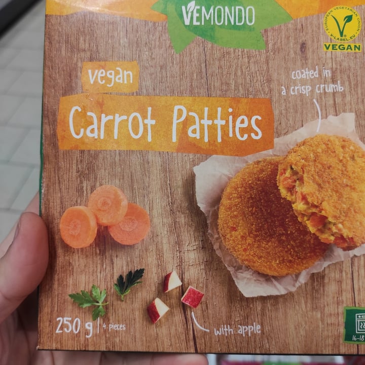 photo of Vemondo carrot patties shared by @penny1984 on  05 Jan 2022 - review
