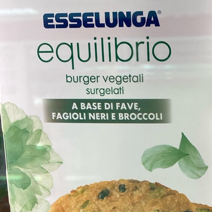 photo of Esselunga equilibrio Burger Vegetali (Fave, Fagioli Neri E Broccoli) shared by @portosusy on  30 Jun 2022 - review