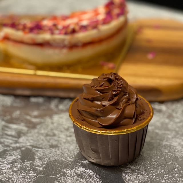 Photo of the dish “Chocolate molten cupcake”