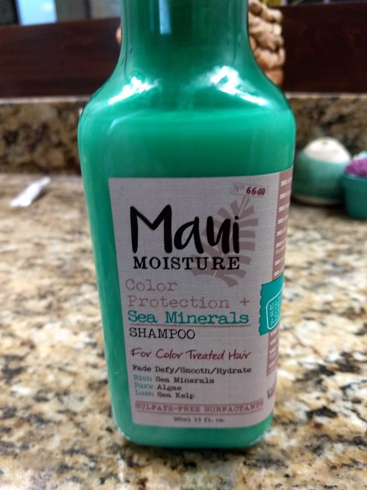 photo of Maui Moisture Color Protection Sea Minerals Shampoo shared by @kmjefs on  01 Jan 2020 - review