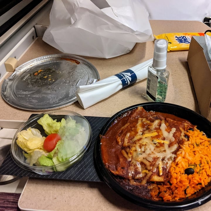 photo of Amtrak Vegan Enchilada shared by @kathryncberlin on  18 May 2022 - review