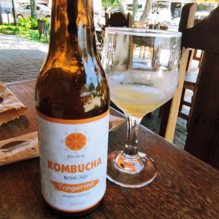 review photo of Enutra Kombucha Tangerina shared by @naturalbrazil on 12 Dec 2021 - review