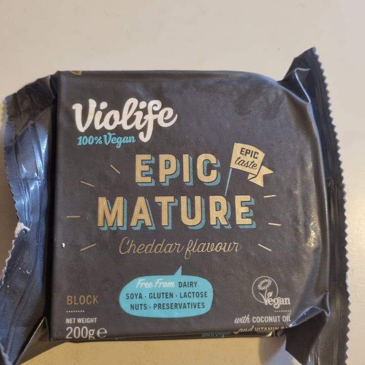photo of Violife Epic Mature Cheddar shared by @francy82 on  01 Sep 2022 - review