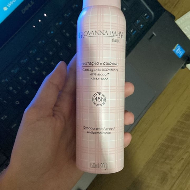 review photo of Giovanna baby Desodorante Classic shared by @katiafranciele on 11 May 2022 - review