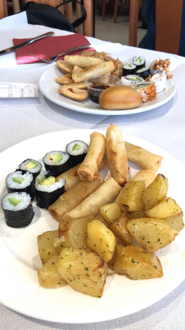 photo of Buffet Libre Vallès Oriental Rollitos con patatas y makis de 🥑 shared by @mtcam on  18 Aug 2019 - review