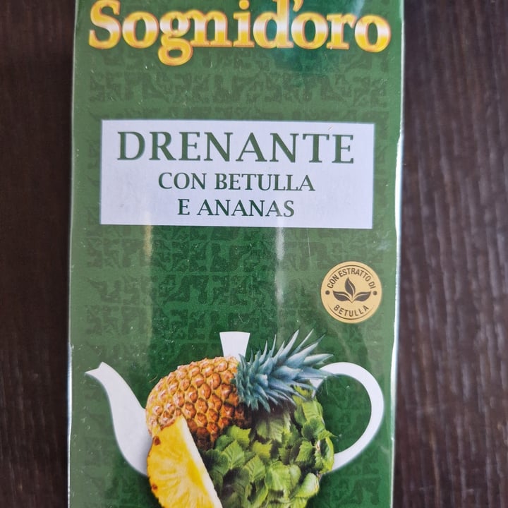 photo of Sognid'oro Tisana drenante con betulla e ananas shared by @betta1979 on  19 Nov 2022 - review