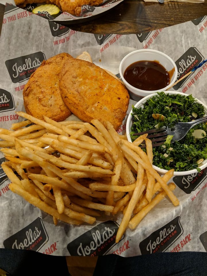 review photo of Joella's St. Matthews Vegan chicken shared by @rwgonza on 23 Feb 2019 - review