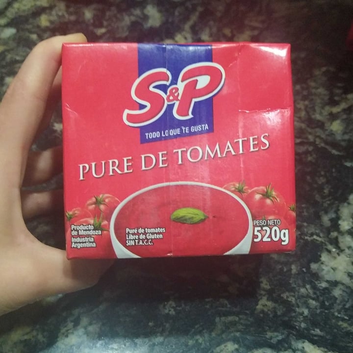 photo of S&P Puré de tomates shared by @eugeniamosco on  26 Sep 2022 - review