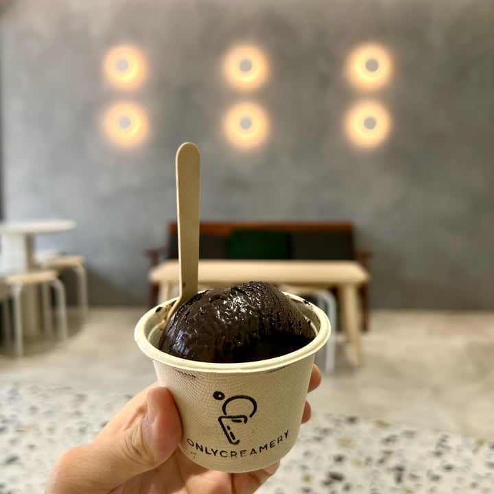 photo of OnlyCreamery Gelato Dark Chocolate Sorbet shared by @erialc on  03 Oct 2022 - review