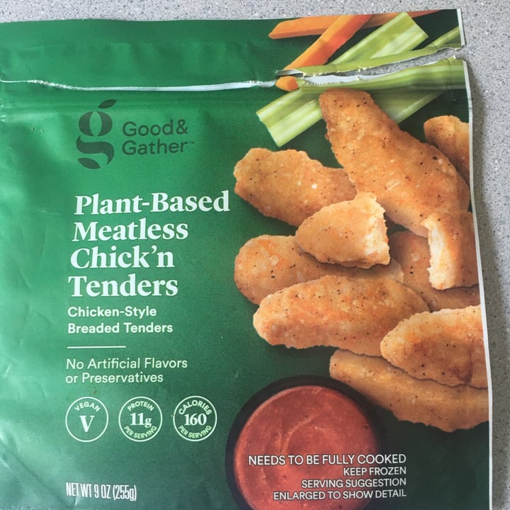 review photo of Good & Gather Plant-Based Meatless Chick’n Tenders shared by @mindymarshall on 18 Jun 2021 - review