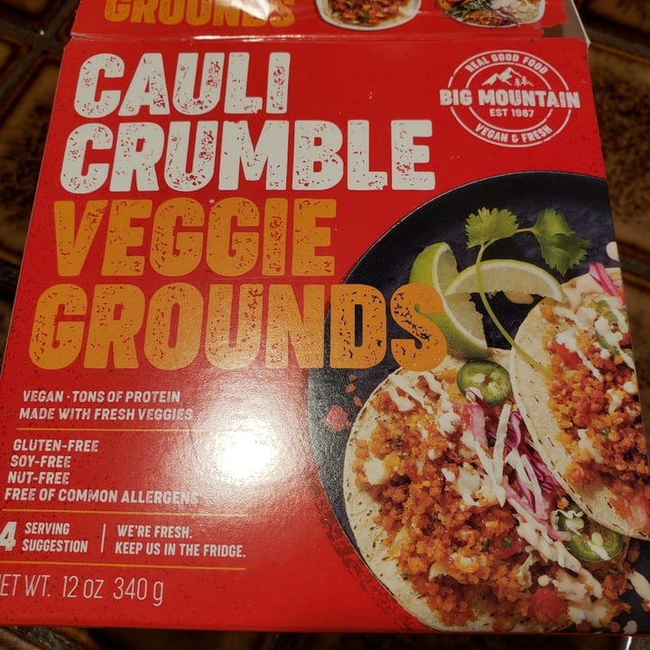 photo of Big Mountain Foods Cauli Crumble Veggie Grounds shared by @leannet on  02 Feb 2022 - review
