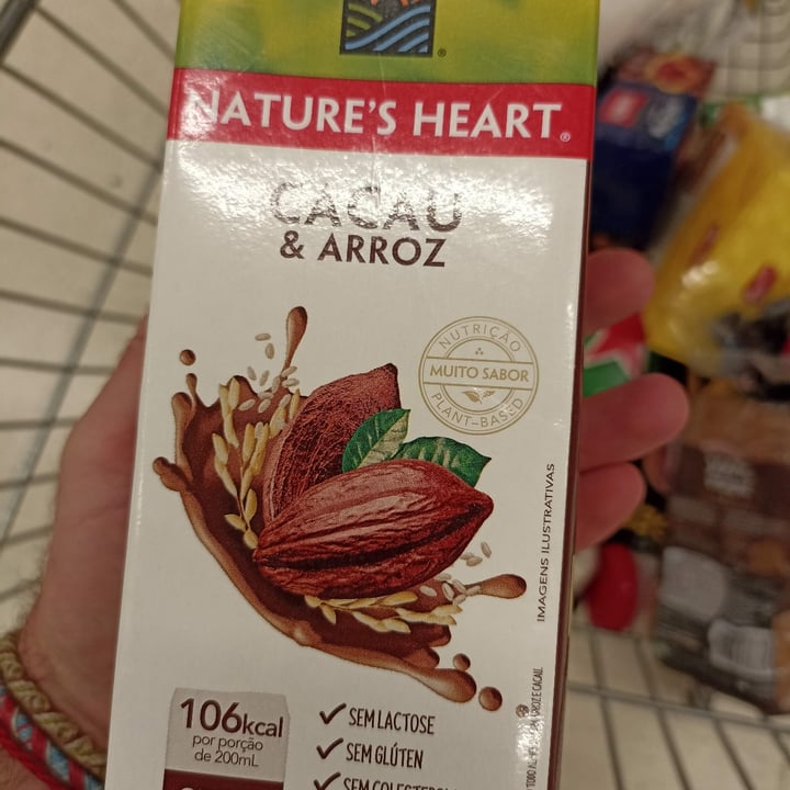 photo of Nature's Heart Bebida de arroz y cacao shared by @tafarelgrolli on  26 Mar 2022 - review