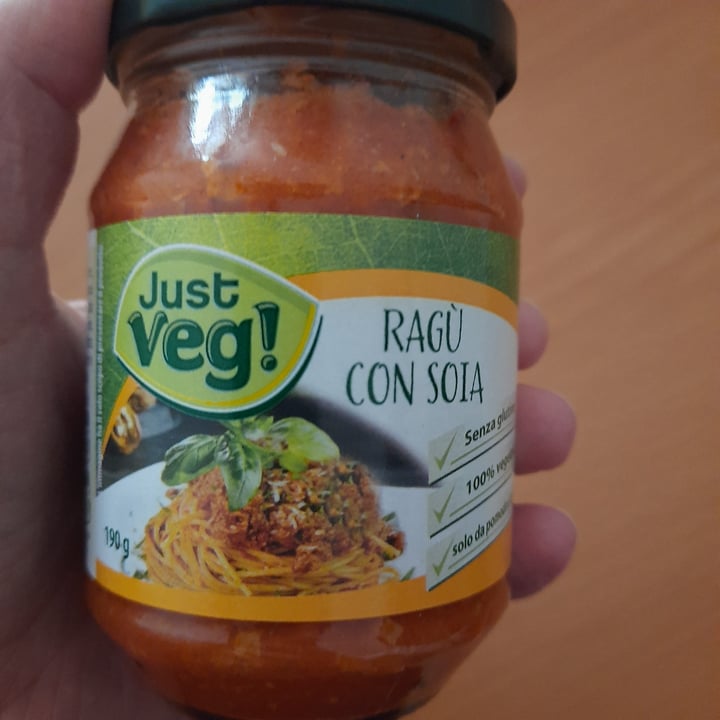 photo of Just Veg! (ALDI Italy) Ragù Con Soia shared by @paolazeta on  02 Aug 2022 - review