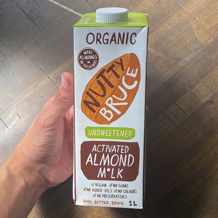 review photo of Organic nutty Bruce Activated Almond Milk shared by @earthling-joel on 01 Sep 2022 - review