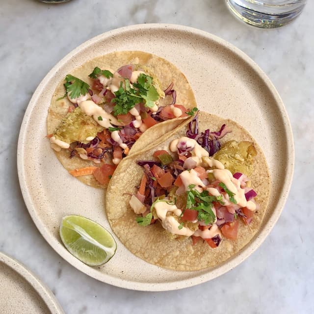 菜肴“Fysh Tacos”的照片