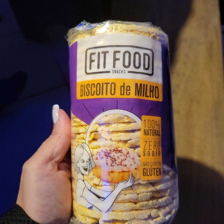 photo of Fit  Food Biscoito De Milho shared by @rafaelasouzareis on  14 May 2022 - review