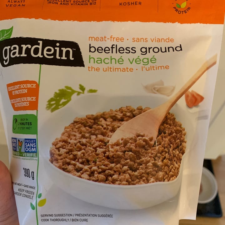 photo of Gardein The Ultimate Beefless Ground shared by @greengrrl on  27 Jun 2021 - review
